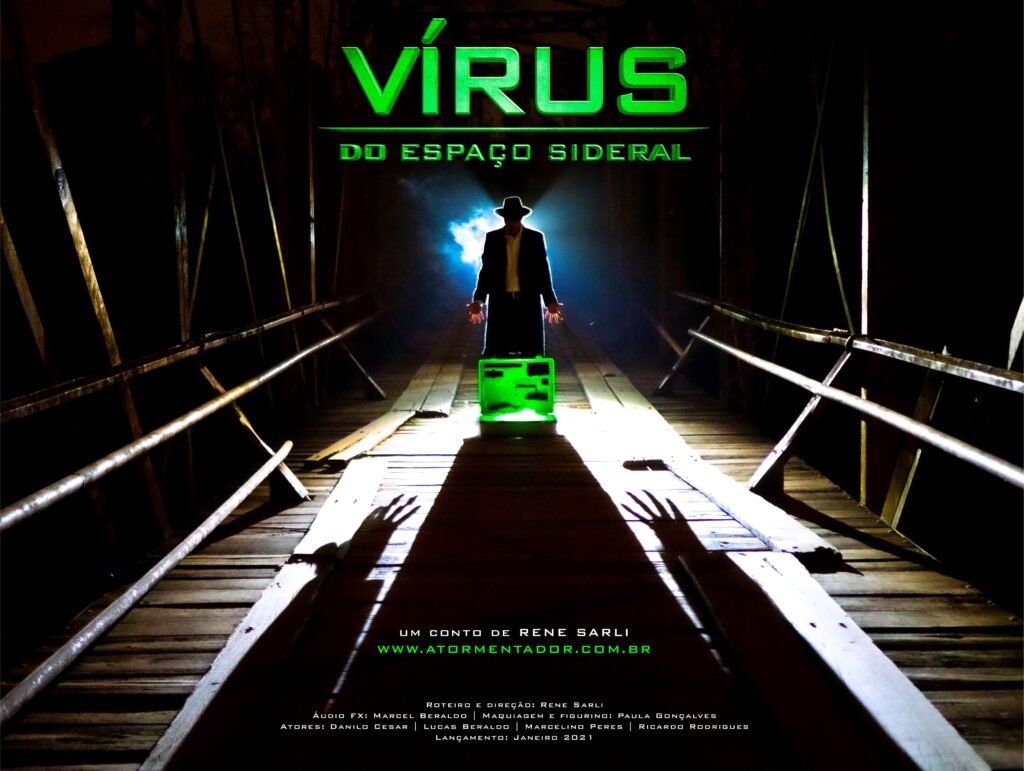 Poster - O vírus do Espaço Sideral - Curta Metragem
